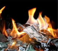 Burning-Dollars-Wasting-Cash